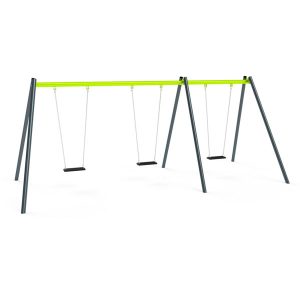 AS3509S Trippel huske - stål