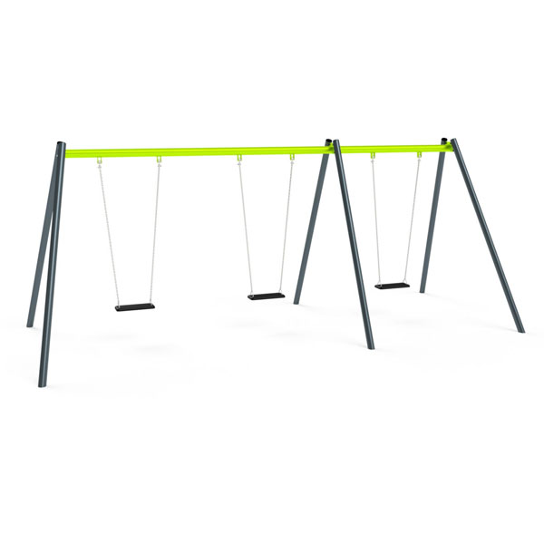 AS3509S Trippel huske - stål